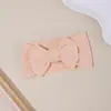 Accesorios para el Cabello de Niños con Lazo de Venta Caliente Transfronteriza Diadema Jacquard Europeo y Americano Protección de Fontanela para Bebé Banda Elástica de Nylon para el Cabello Venta al por Mayor