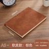 Caderno A5 de Pele de Ovelha, Bloco de Notas de Alta Qualidade, Diário de Couro Macio, Conjunto de Cadernos Pequenos, Atacado Personalizado