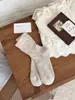 Calcetines de Estilo Ballet Francés para Mujer, Calcetines Finos de Algodón Huecos de Media Pantorrilla para Principios de Otoño, Primavera y Otoño, Calcetines Slouch para Mujer, Zhuji