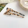 Novo grampo de cabelo de acetato com laço 11cm elegante simples grampo para penteado coque placa de cabelo traseira acessório de cabelo para mulheres