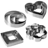 Anillo para Mousse de Acero Inoxidable, Redondo, Ajustable Manualmente, Anillo para Pastel, Molde para Pastel, Forma Múltiple para Bricolaje