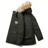 Jaqueta acolchoada de algodão nova de inverno para homens com forro de fleece espesso para jovens de comprimento médio tamanho plus jaqueta acolchoada de algodão quente jaqueta 9878
