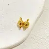 Cierre Magnético Cilíndrico Semisemicircular de Color Duradero Chapado en Oro de 14K Accesorios Conectores para Pulsera y Collar Hechos a Mano para Manualidades