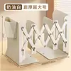 Soporte Metálico Retráctil para Libros con Portalápices para Estudiantes de Secundaria, Soporte Fijo para Libros, Estantería, Almacenamiento Vertical de Libros de Escritorio
