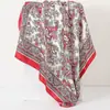 Lenço quadrado grande especial para venda no exterior presentes estilo chinês 90*90cm lenço de simulação xale primavera e outono novo