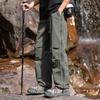 Pantalones de Trabajo Woodpecker para Hombre 2025 Nuevo Primavera y Otoño Pantalones de Pierna Recta Un Pantalón Dos Usos Transpirables Combinan con Todo Pantalones Casuales