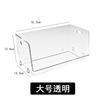 Organizador de Escritorio Transparente para Cosméticos, Almacenamiento para Mascarillas, Productos de Cuidado de la Piel y Labiales, Estante de Almacenamiento, Caja de Almacenamiento para Cocina