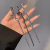 Novo Grampo de Cabelo Estilo Chinês Sensação Fresca Feminino Sensação de Luxo Estilo Antigo Conjunto de Grampos de Cabelo Simples Grampo de Cabelo Headwear de Metal Irregular