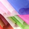 Papel de algodón monocromático, papel de algodón blanco, forro de papel, respaldo para flores, papel de regalo para flores de colores hecho a mano, material para floristería