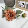 Dalia de Otoño 3D de Dos Extremos Transfronteriza Peonía Simulada Peonía Decoración del Hogar Retro Francés Accesorios de Boda Flor