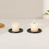 Candelabro de Hierro Retro Americano Transfronterizo de Amazon, Centro de Mesa para Comedor, Boda, Portavelas, Artesanías para el Hogar, Copa para Velas