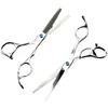Jason/Jason Ha-03 Tijeras de Peluquería de Pelo de Ladrillo Verde Tijeras de Corte de Pelo Tijeras Planas Tijeras para Flequillo Tijeras Adelgazadoras