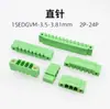 Borne de PCB con brida KF2EDGKM3.81mm con tornillos de oreja 15EDGRM