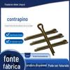 Cotter Pin galvanizado cor chapeado Pino fábrica Pin cartão Pin Hairpin Pin em forma de U Pin Pin Shaft Pin Safety Pin