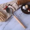 Suministros de Cocina Mango de Madera Sartén Antiadherente Espátula de Silicona Juego de 11 Piezas Marrón con Juego de Cubeta de Almacenamiento Diseño Anti-Escaldado