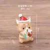 Navidad Adornos Lindos Hechos a Mano Papá Noel Decoración para el Hogar Escritorio Coche Resina Adornos Pequeños Artesanías
