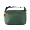 Bolsa térmica de moda y minimalista para oficinista, gran capacidad, impermeable y a prueba de aceite, bolsa para lonchera, bolsa de bento de mano para estudiante