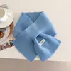 Bufanda cruzada 100% lana hecha por el fabricante para mujer, otoño e invierno, calentador de cuello elegante, bufanda de cuello perezosa, transfronterizo