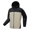 2026 Novo Modelo Kailuoshi Jaqueta Softshell com Capuz Feita Sob Medida Corta-Vento, Resistente à Água, Resistente ao Desgaste Uniforme de Equipe Jaqueta Slim-Fit Personalização