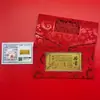 Insignia corporativa personalizada, billete de oro puro 999, certificado de matrimonio "Princesa, por favor hazte rica", regalo conmemorativo para atraer riqueza y tesoros, recuerdo