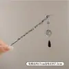 Nuevo Pasador de Estilo Chino con un Toque Vintage, Pasador de Madera Negra de Alta Gama para Mujer, Accesorio para el Cabello con Borla, Palillo para el Cabello, Nuevo Modelo 2026