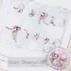 Paquete de material para manicura 2024 primavera y verano nuevo estilo mono mismo estilo hacha Corazón Torcido Cristal K9 diamante flash manicura al por mayor