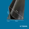 Tira de Chaflán de Potencia Plantilla de Hormigón Tira de Esquina de Arco de Cemento de PVC Tira de Chaflán en Forma de T Línea de Chaflán de Columna de Agua Clara