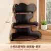 Suporte de Armazenamento para Xícaras, Porta-Copos de Mesa de Jantar, Suporte de Mesa de Alto Padrão com Duas Camadas para Xícaras de Café e Chá, Estilo Creme