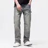 Weila Jeans Masculino Verão Novo Lavado Estilo Americano Antigo Calças Retro Zíper Calças Retas Da Marca Da Moda