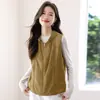 Chaleco Fino Corto con Capucha para Mujer, Ropa Exterior Casual Versátil de Primavera y Otoño, Chaleco Casual Estilo Japonés y Coreano