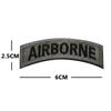 RANGER GRON MOUNTAIN AIRBORNE BOPE Inglês Cotovelo Velcro Pano Adesivo Bordado Patch