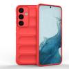 En stock aplicable a funda para teléfono móvil resistente a caídas escudo mágico para Samsung S24plus funda protectora resistente a caídas con sensación de piel para Samsung S24plus