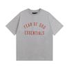 FEAR OF GOD suéter com capuz ESSENTIALS de linha dupla forrado de lã masculino e feminino FOG marca de moda de rua solta casaco