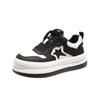 Zapatillas de deporte Star para mujer, primavera y otoño 2024, nuevas zapatillas de estilo coreano, zapatillas deportivas de plataforma versátiles para estudiantes, zapatos casuales blancos