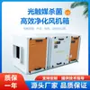 Fotocatalisador UV Desinfecção e Esterilização Hospitalar Comercial Remoção de Odores Remoção de Formaldeído Caixa Purificação Filtração de Ar Ventilador de Exaustão