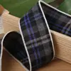 Acessórios de laço de fita xadrez colorida estilo academia, presilhas de cabelo, decorações para sapatos, chapéus, decorações de laço, acessórios de vestuário, fitas