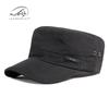 Gorra plana para hombre, estilo coreano, transpirable, con protección solar, para primavera y verano, informal, estilo militar, para exteriores y montañismo, de secado rápido.