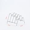 Estante de almacenamiento multicapa sin instalación, estante vertical para tapas de ollas de cocina, hierro, encimera de cocina, doméstico, estante de almacenamiento para tabla de cortar