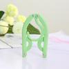 Percha de Ropa Plegable Portátil para Viaje Hogar Plástico Antideslizante Exterior Viaje Multifunción Mágica Secado Mini Percha de Ropa