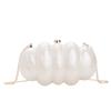 Comercio Exterior Transfronterizo Bolso Nuevo de Presión para Mujer Bolso Acrílico Bolso de Noche de Un Hombro Cruzado Clutch de Cadena para Banquete de Boda