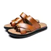 Chinelos de verão para preguiçosos no estilo ins, chinelos masculinos de alta qualidade, confortáveis e casuais, com sola macia, chinelos de enfiar para uso externo para jovens homens