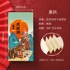 Caderno Estilo Passaporte Personalizável com Impressão de Logo, Livro de Carimbos de Viagem, Livro de Coleção de Carimbos do Museu da Cidade Proibida de Pequim