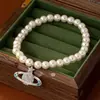 Tobillera de Perlas Imitación Saturno con Diamantes y Diseño de Planeta a Juego de Alta Gama, Tobillera de Cuentas, Best-Seller Transfronterizo Japonés y Coreano, Venta al por Mayor