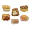 Juguete de Comida de Simulación Galletas Pan Croissant Plato de Cena Accesorios de Resina DIY Funda para Teléfono Móvil Adorno para el Cabello Pasador Parche para Taza de Agua