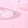 Cadena de clavícula de diseño lujoso y único, collar con forma de serpiente para la cintura, un accesorio personalizado y elegante como regalo de cumpleaños para una novia