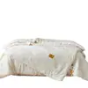 Manta de Fibra de Soja Li Guanqi 55% Clase A Manta Tejido Waffle de Algodón Puro Relleno de Algodón Espeso Cálido Manta de Invierno Manta de Primavera y Otoño