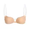 Asas de Anjo Transfronteiriças Anti-Exposição Sutiã Invisível Push-Up Silicone Patch de Seio Seio Pequeno Espessado Sem Alças Lingerie Patch de Seio