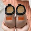 Calcetines de Piso de Invierno para Niños con Suela de Zapato Forro Polar Engrosado Antideslizante Suela Suave Calcetines de Zapato para Bebés Niños y Niñas