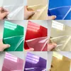 Painéis acrílicos coloridos feitos sob medida, painéis reflexivos semi-transparentes, painéis decorativos de plástico espelhado cortáveis por DIY