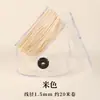 Cuerda Redonda Encerada en Caja para Manualidades Tejido a Mano Cuerda para Collar Cordón No Descolorante Cuerda de Cera para Pulsera Cadena para Colgar